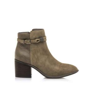 Botín Tacón Maria Mare 63268 Taupe